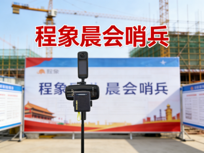 全景+AI赋能新质生产力 程象晨会哨兵重塑工地安全晨会监管新